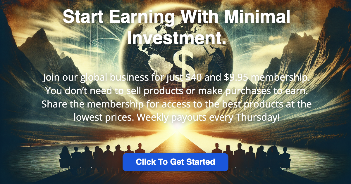 Start Earning With Minimal Investment.