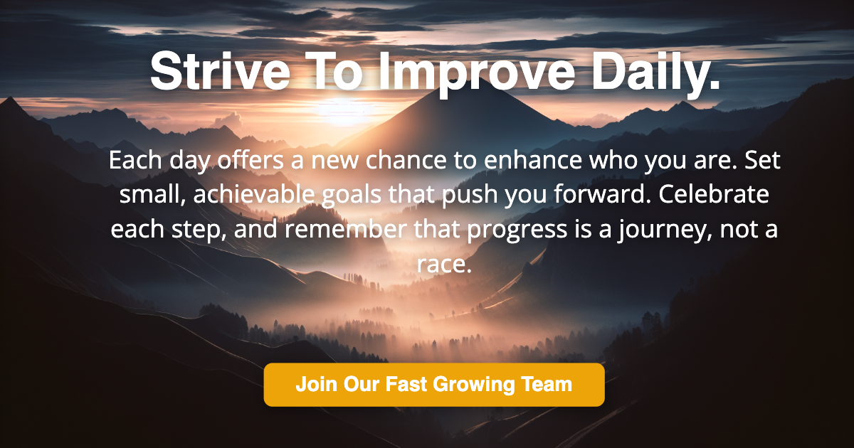 Strive To Improve Daily.